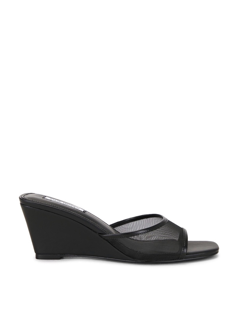 Steve Madden Seleste Sandal in Black Mesh